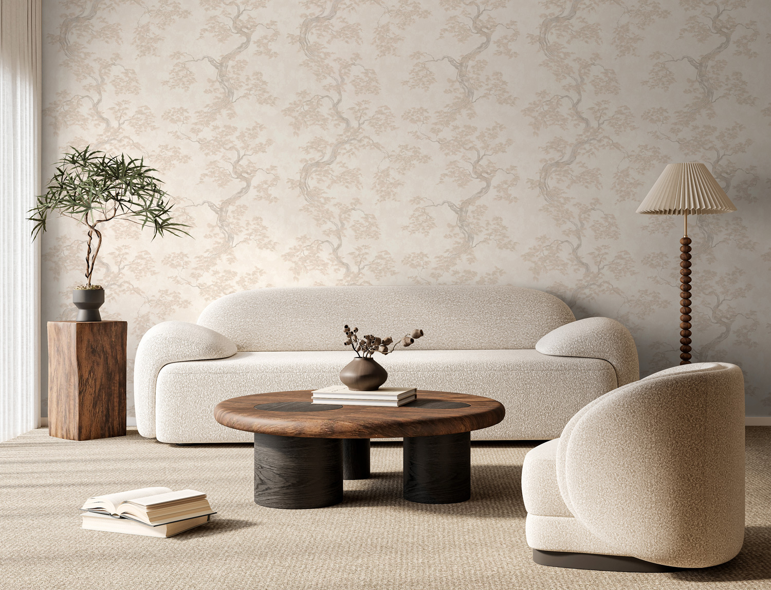 Обои Wallsecret 9156-22 Bonsai